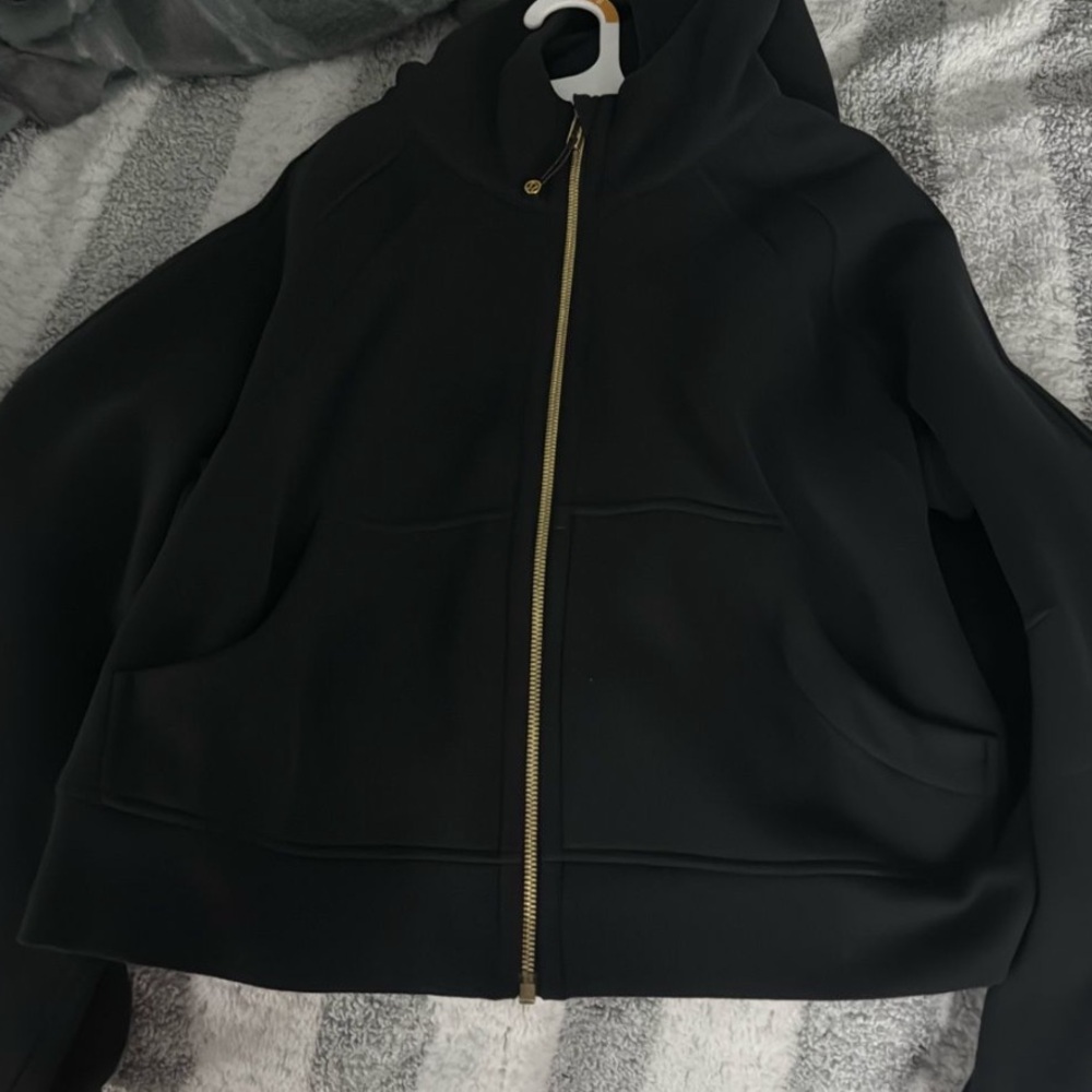 Lululemon Athletica Black Zip-Up Hoodie